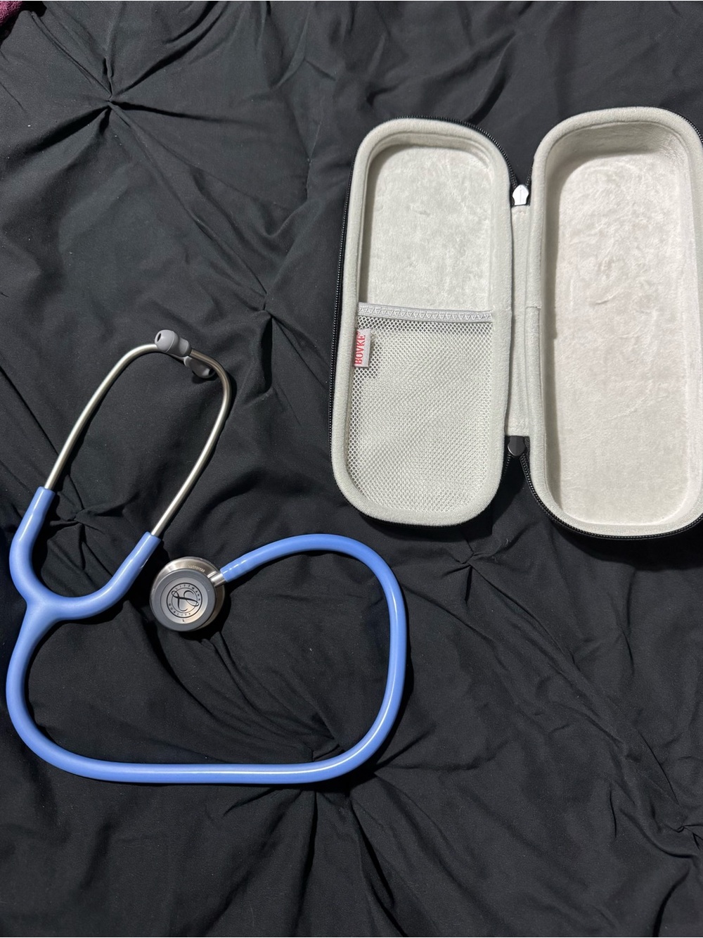 Littmann Blue Stethoscope with Black Case